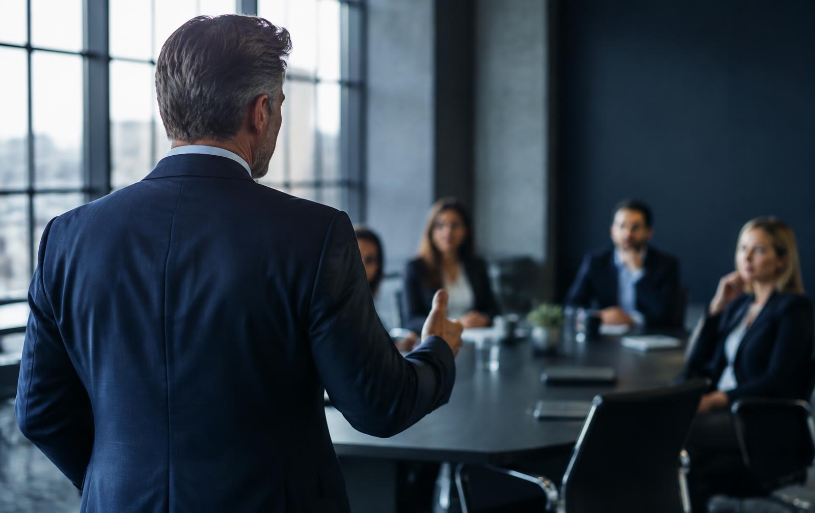 Palestra executiva de gestão preventiva para lideranças corporativas
